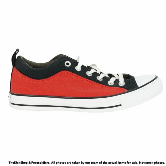CONVERSE CT TORQUE OX RED BLACK 144647C MEN'S SNEAKERS